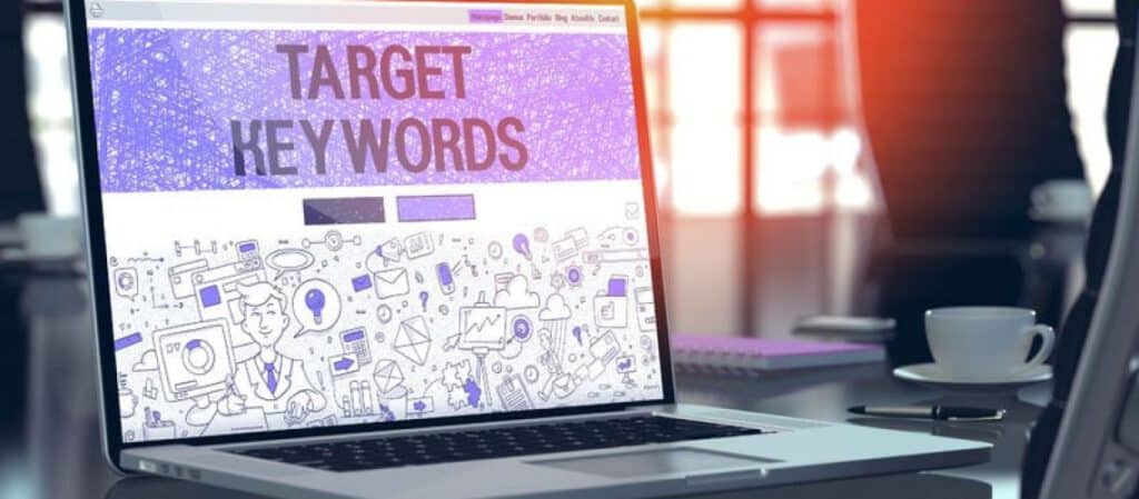 target keywords