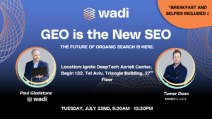 GEO is the New SEO featuring Paul Gladstone and Tomer Dean.