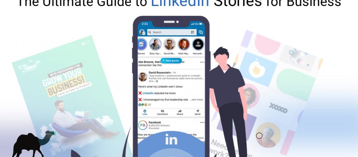 LinkedIn Stories for business
